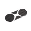 Soft Carbon fiber Car Central Control Water Cup Holder Coaster