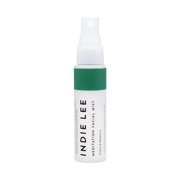 Indie Lee De-Stress Meditation Facial Mist - Hydrating Facial Spray with Antioxidants + Hyaluronic Acid to Help Calm Skin - (1oz / 30ml)