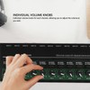 10 Channel Sound Mixer Independent Volume Control Knob Professional Multichannel