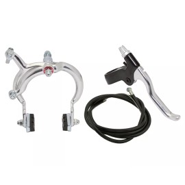 ALTALINE 1080 ALLOY FRONT OR REAR BRAKE CHROME BEACH CRUISER BICYCLES. - Rear