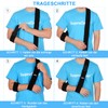supregear Arm Sling, Adjustable Shoulder Brace Immobiliser Rotator Cuff Lightweight