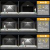 Tuffenough Solar Outdoor Lights with Motion Sensor - 2500LM Bright