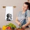 OSLYSOF Funny Coffee Golden Retriever Kitchen Towels, Gifts for Golden