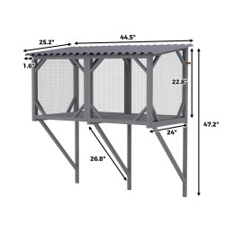 Cat Window Perch for Large Indoor Cats