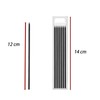 72 Pcs Pencil Refills for Carpenter Pencils, 2.8mm Solid Pica