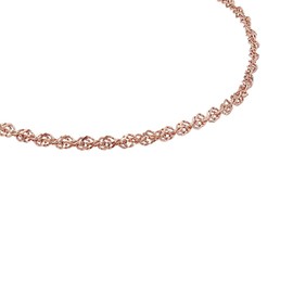 Amor Anklet 925 Sterling Silver Women's Summer Jewellery 25 cm Silver Comes in Jewellery Gift Box, Sterling Silver, No Gemstone