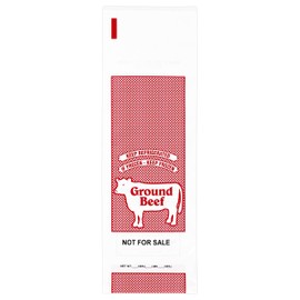 Mainca Ground Beef Freezer Bags ("NOT FOR SALE") - 2 Lb. Size - Package of 100