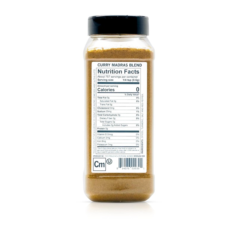 Spiceology - Curry Madras Powder - Indian Curry Seasoning Spice