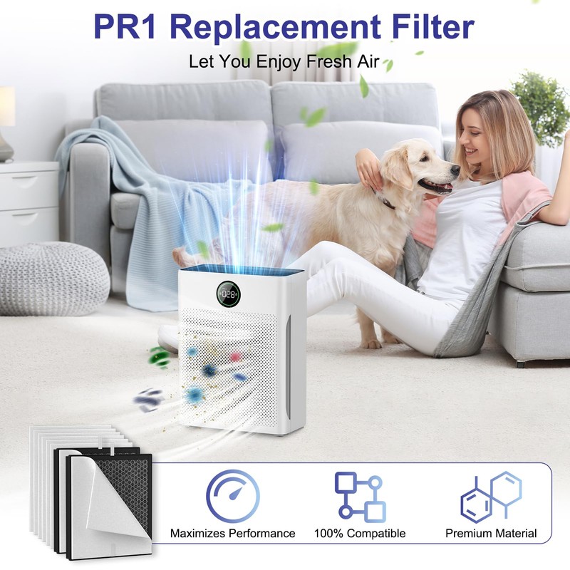FFsign PR1 Replacement Filter Compatible with Mooka Mode PR1 Air