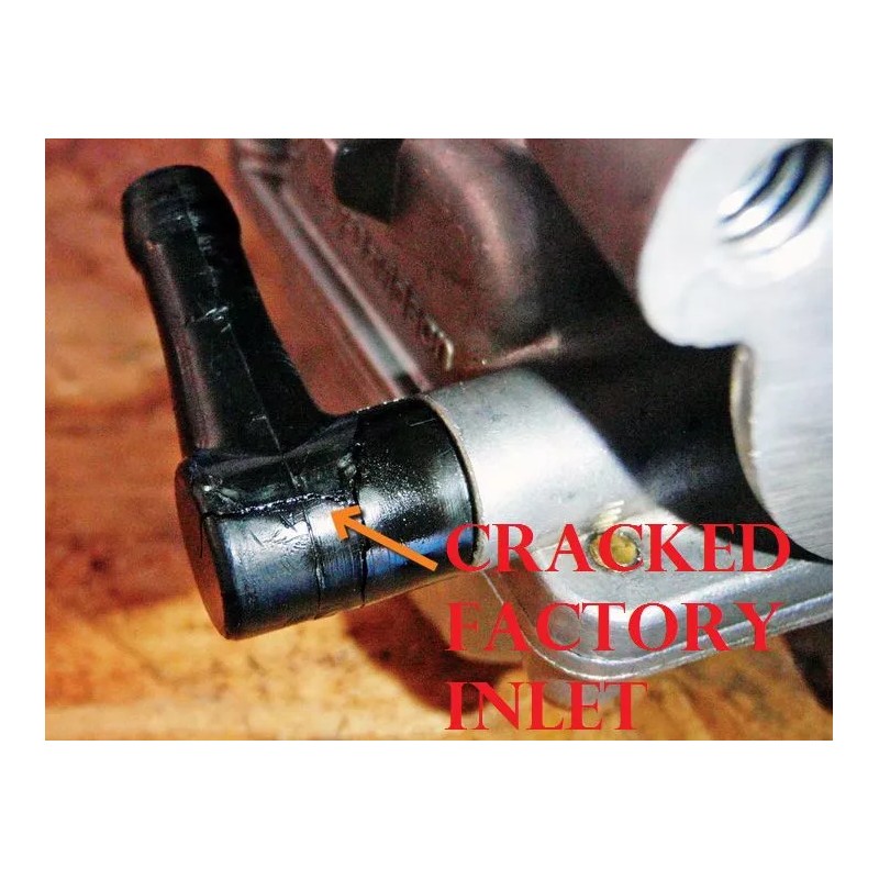 Kawasaki 2010 Kawasaki KLR650 Carburetor Fuel inlet repair Elbow Puller