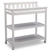 Delta Children Flat Top Changing Table with Wheels and Changing