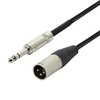 SWAMP Balanced XLR(m) - 1/4" TRS Line Level Cable -