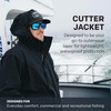 Grundéns Cutter Jacket – Waterproof, Packable, Lightweight Rain and Wind