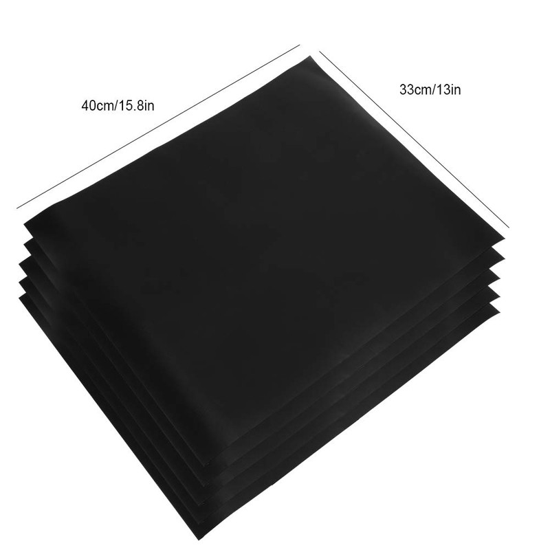 TOPINCN BBQ Mat Mats Pad Accesorios Mate 5Pcs Barbacoa Mat