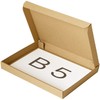 Earth Cardboard, ID0672 Cardboard Box for Nekopos, 1.2 inches (3