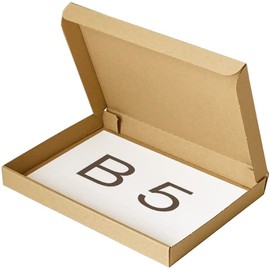 Earth Cardboard, ID0672 Cardboard Box for Nekopos, 1.2 inches (3 cm) Thick, B5, 10 Sheets, Cardboard, Nekoposu, 1.2 inches (3 cm), Box, Small Size