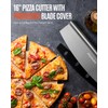 Pizza Peel Aluminum Pizza Spatula, Mooues Metal Pizza Paddle(14"x 16")
