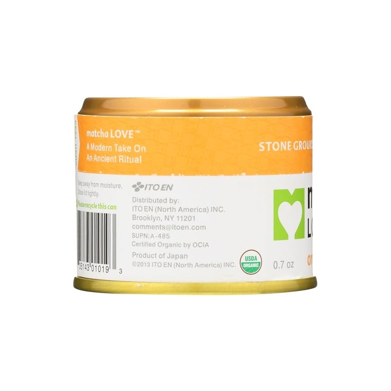Ito En Matcha Love Organic Matcha Powder, Pack of 2,