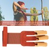 Outdoor Three Finger Guard Glove Traditional Recurved Bow Shooting Archery