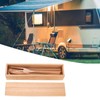 4Pcs/Set Chopsticks and Spoon Set Portable Wooden Tableware with Box