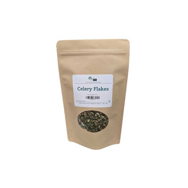 SFL Dried Celery Flakes - 4 oz - Kosher