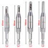 Saiper 4pcs HSS Door Self Centering Hinge Hole Opening Drill