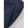 Weintee - Pantalones deportivos de forro polar para mujer, marino,