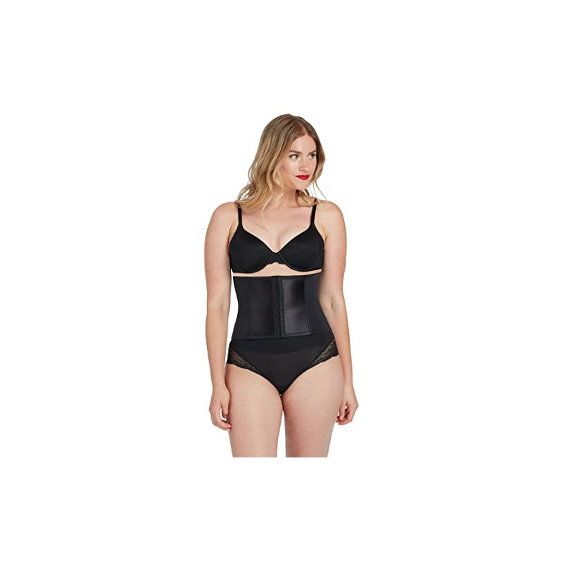 Spanx Women's Waist Cincher Waist Cincher, Black (Very Black)