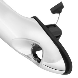 DNA MOTORING Front Driver Side Outer Door Handle Compatible with 02-13 Mini Cooper Hatchback / 05-15 Convertible / 08-14 Clubman, W/Key Hole, OEM-DHO-00129