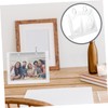 Table Photo Album Holder Transparent Photo Book for Desk Photo