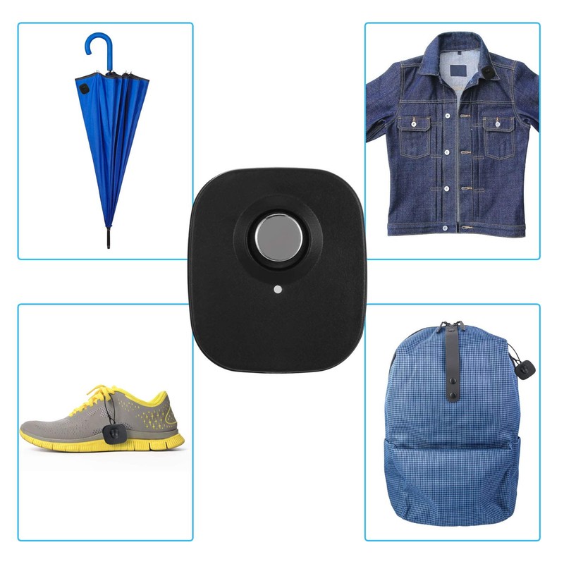 1000 Pieces Hard Clothing Security Tags 8.2Mhz RF Frequency, Retail