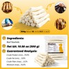Woofora Rawhide Twist Sticks Dog Treats, Long Lasting Chew Sticks