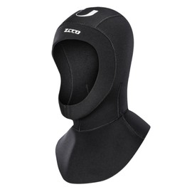 ZCCO Scuba Diving Hood 3mm Neoprene Wetsuit Cap for Water Sports. Durable, Stretchable & Thermal for Snorkeling, Kayaking, Sailing & Canoeing(3XM-M)