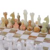 Marble Hives 15 Inch Luxury Marble Chess Set – Marble