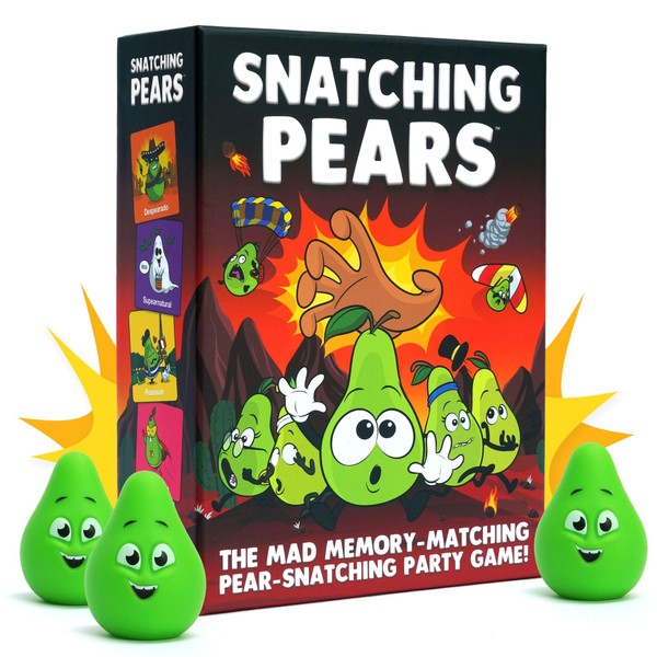 Snatching Pears! – The Hilarious Memory-Matching, Pear-Snatching Party Game |