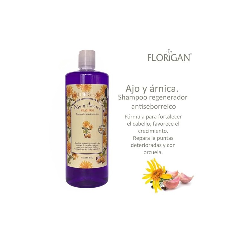 SHAMPOO AJO Y ARNICA 1000 ML.