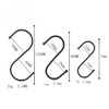 RQzaufania 10 Pack in S Shaped Hooks Hanging Hook Multi