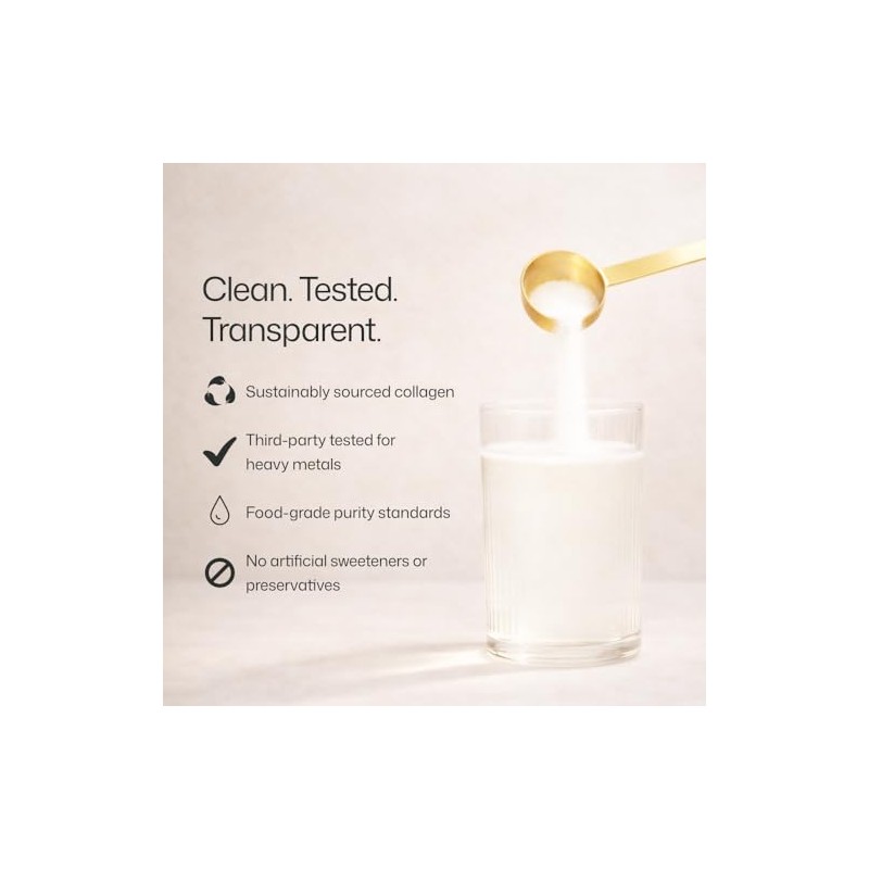 Marine Collagen Powder 200g, Hydrolysed Collagen Peptides Type 1, 40