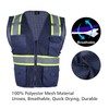 VENDACE Hi Vis Safety Reflective Mesh Vest for Men ANSI