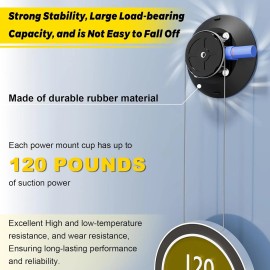 Lymorexan Starlink Mini Pole Mount, 8 Ft Starlink Mimi Mounting Kit with 4.5" Suction Feet