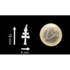 Sebaoth Caravaca Cross Sterling Silver 925 M Made and Blessed