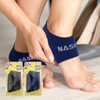 GWM NASKA Foot Pad Ceramic Exfoliating Pad Socks Exfoliation Foot Care Callus Remover Moisturizing