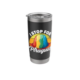 I Stop For Piragua Shaved Ice Fruit Puerto Rico Stainless Steel Insulated Tumbler