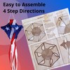 Premier Kites Patriotic Star Twister Wind Spinner | American Flag