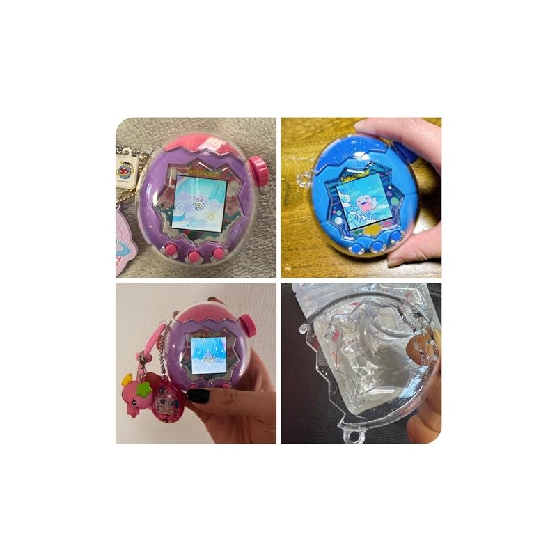 Askuru (2026) Tamagotchi Paradise Tamagotchi Paradise Case, Transparent Cover, Clear,