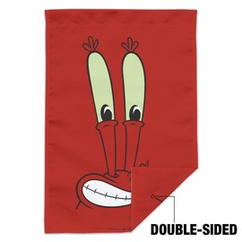 SpongeBob Mr. Krabs Face Garden Yard Flag