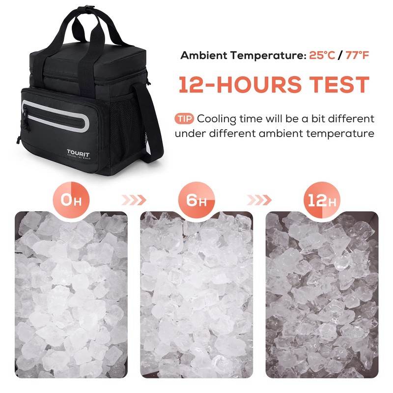 TOURIT Large Lunch Bag 14L Insulated Lunch Box Lunch Cooler