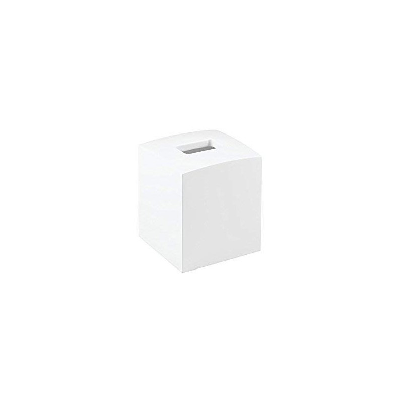 mDesign Cosmetic Tissue Box Square – Practical Paper Towel Box