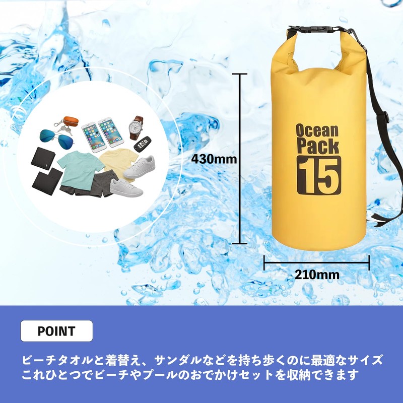 AWE THE OCEAN PACK Waterproof & Dustproof Bag, Dry Bag,