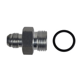 ICT Billet -6AN Flare to 8 Oring ORB Male Fuel Pump Rail Adapter Fitting Flare Hose Bare AN920-06-08A